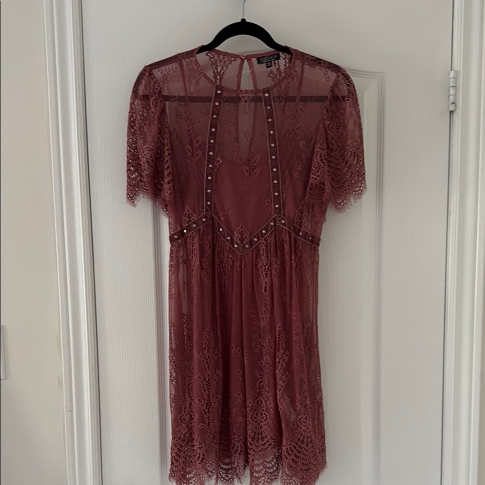 💕 Topshop Flutter Sleeve Midi Sundress - Picture 1 of 5